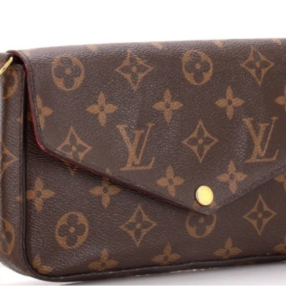 Louis Vuitton Felicie Crossbody Bag Monogram Canvas